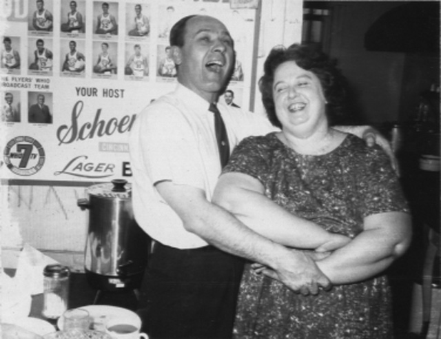 Steve III and Gwen Kender in Kender's 1950s